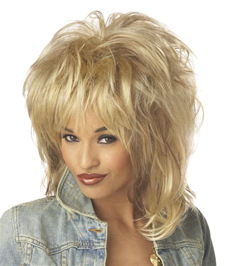 Tina turner wigs - Directly inspired from Tina Turner, this two-toned blonde and brown wig is perfect for any dress up parties! Includes spiked bangs for dramatic effect. Wear with a wig cap for your comfort, or to keep your hair out of the way. Shop Spotlight online or …